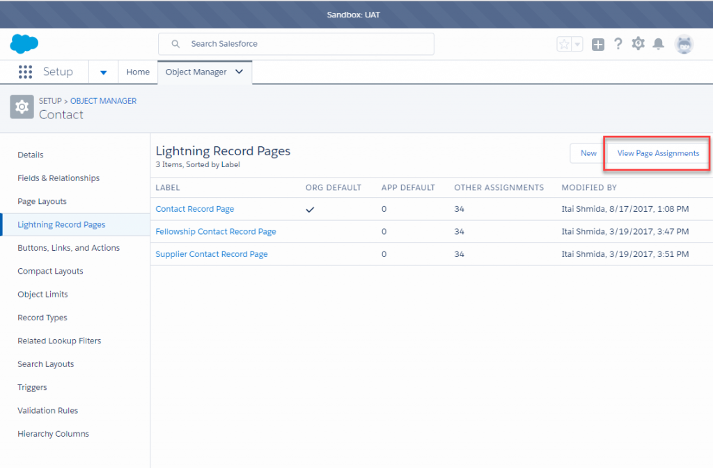Page layout assignment salesforce metadata picture
