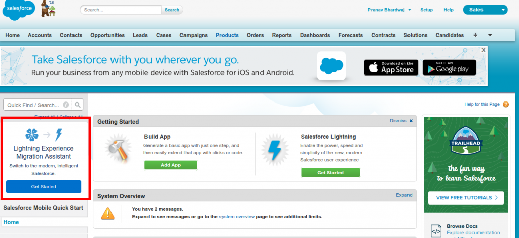 Salesforce Migration Assistant