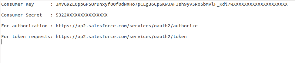aCCESS tOKEN