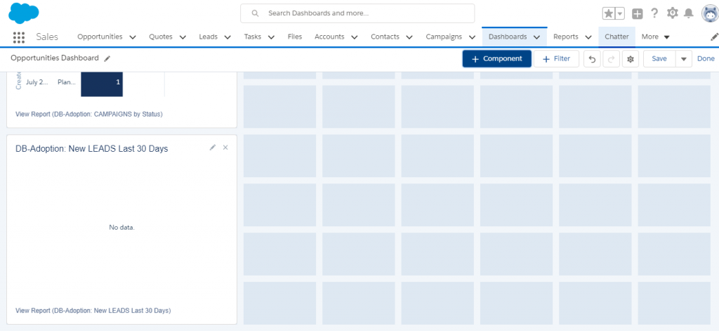 Opportunities Dashboard   Salesforce