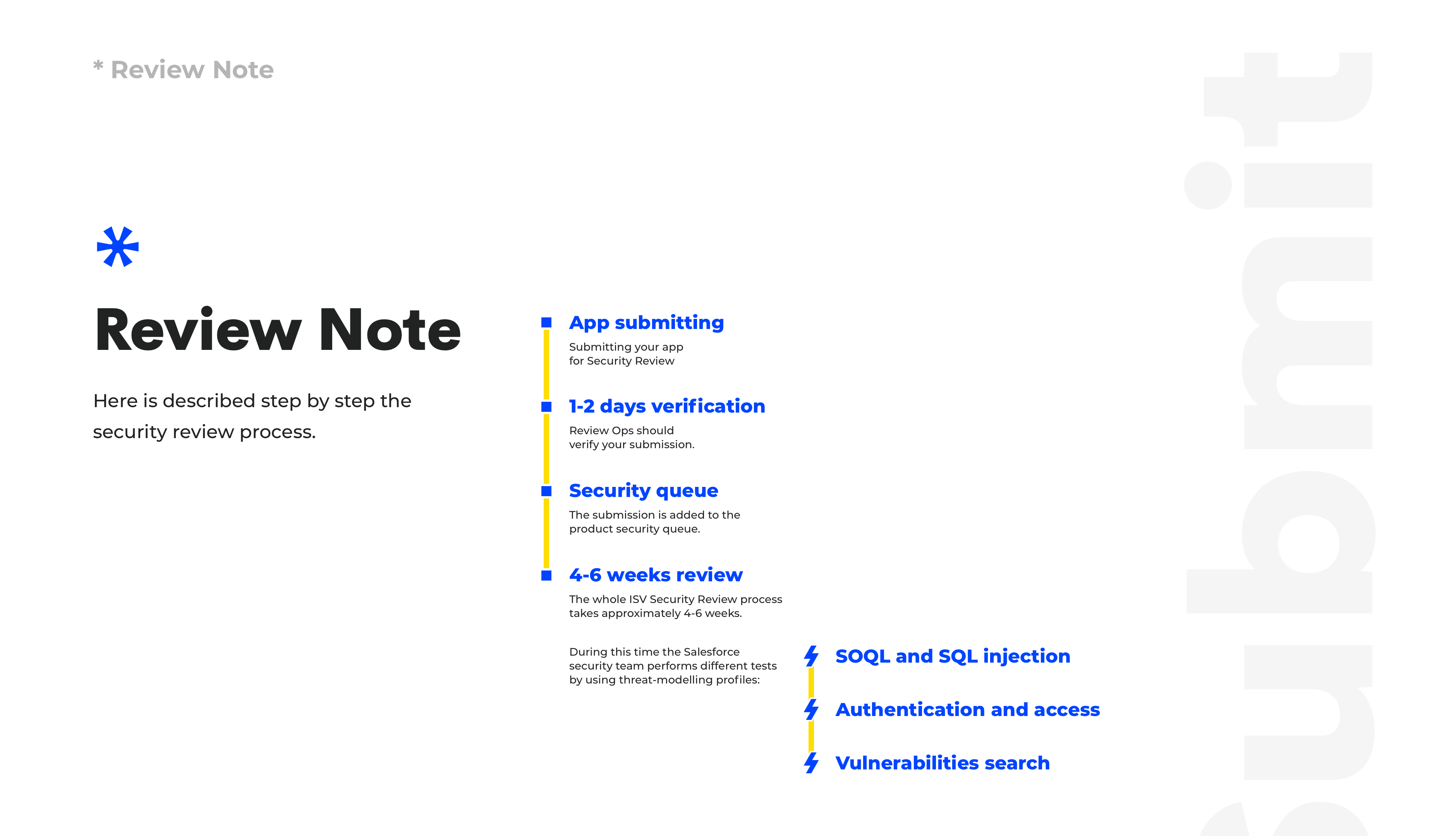 salesforce security review process