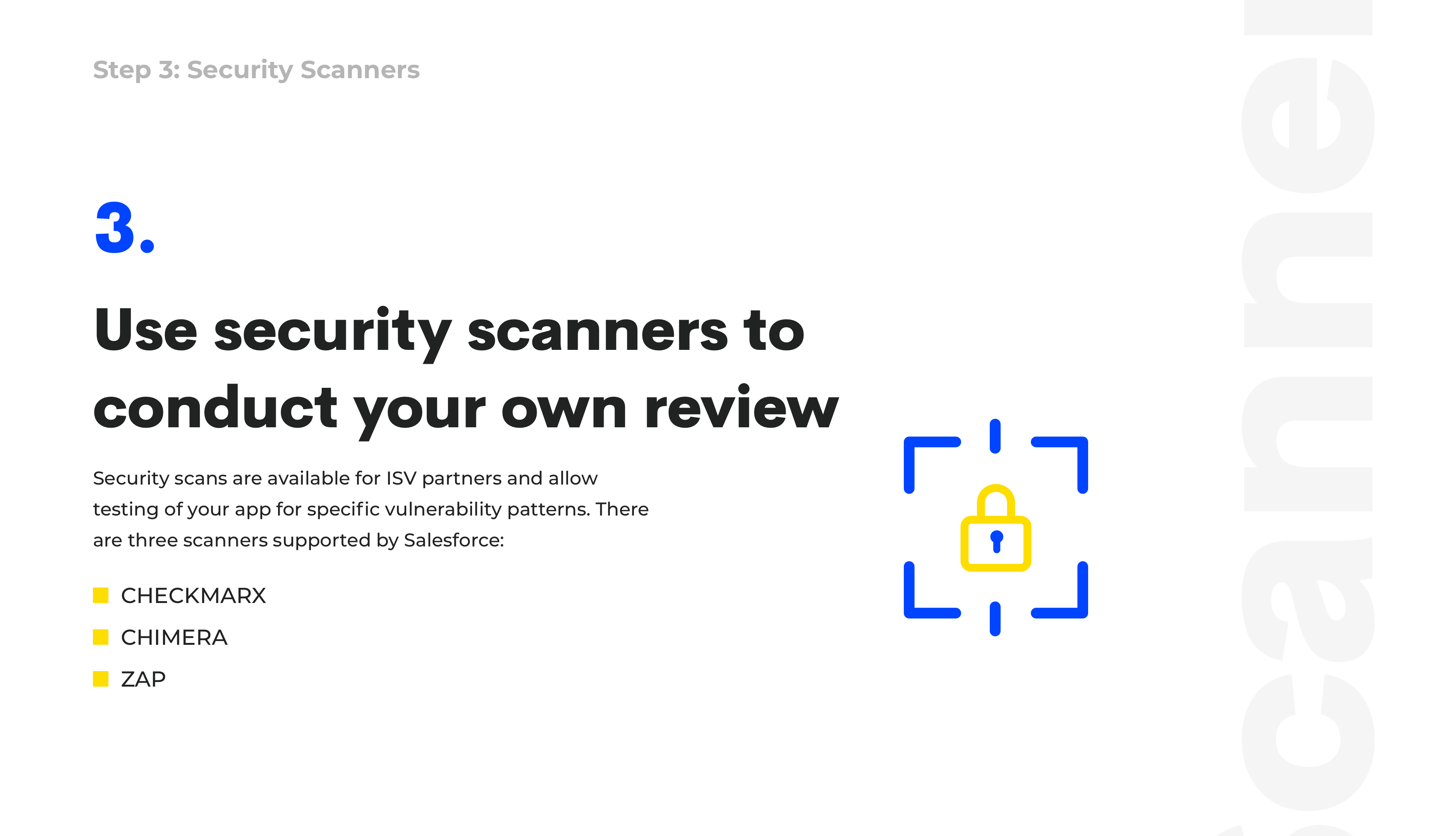 salesforce security scanners