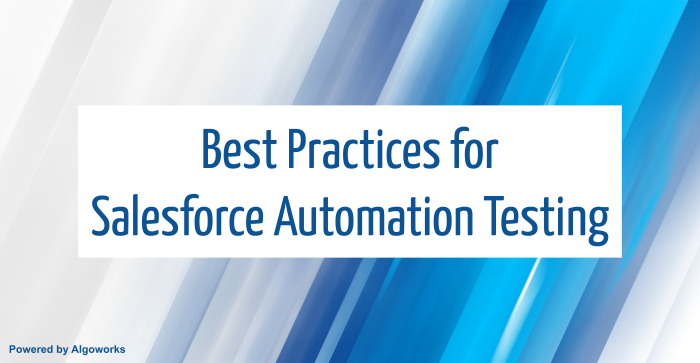 salesforce automation testing