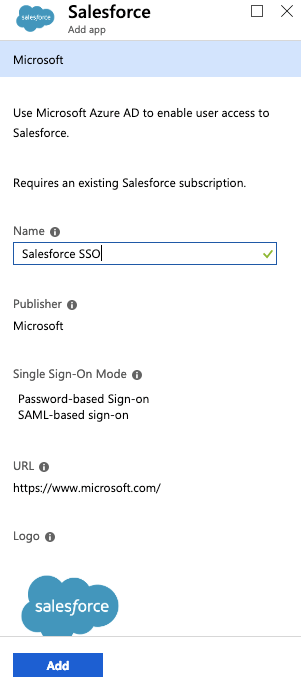 salesforce Application