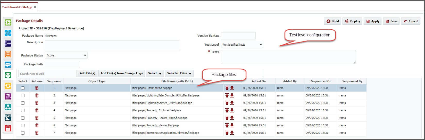 Salesforce Package Details